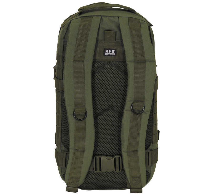 MFH - US Rucksack -  Assault I -  "Basic" -  oliv