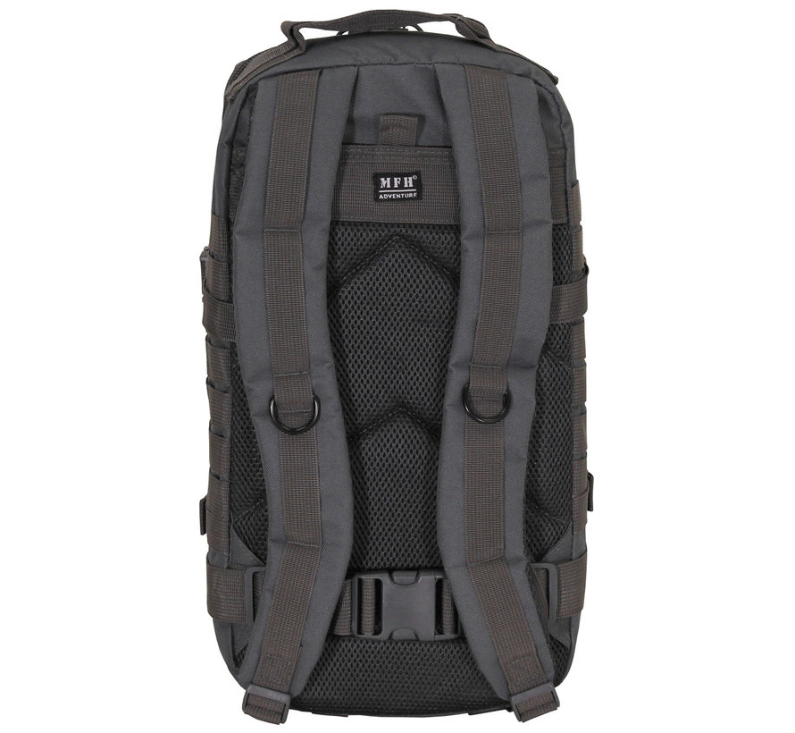 MFH - US Rucksack -  Assault I -  "Basic" -  urban grau