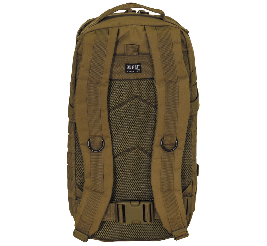 MFH - US Rucksack -  Assault I -  "Basic" -  coyote tan