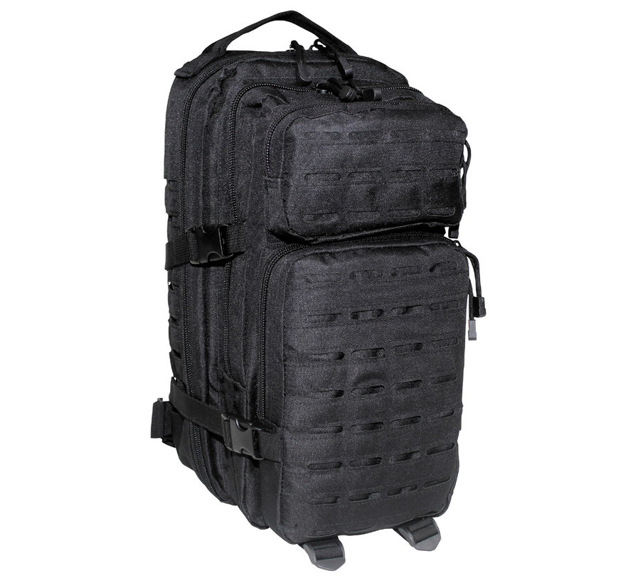 MFH High Defence - US Army  sac a dos -  Assault I -  "Laser" -  noir