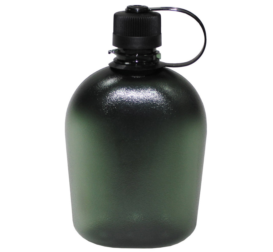 MFH - Amerikaanse kantine  -  GEN II  -  1l  -  OD groen-transparant  -  BPA gratis