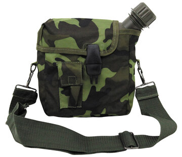 MFH MFH - US gourde -  2 qt. -  anguleuse -  avec housse -  M 95 CZ camou