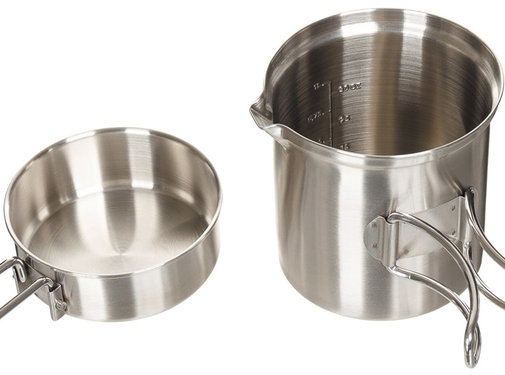 Fox Outdoor Fox Outdoor - Kochgeschirr - Edelstahl - Topf - Pfanne