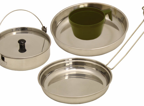 MFH MFH - Kochgeschirr -  Edelstahl -  5-teilig