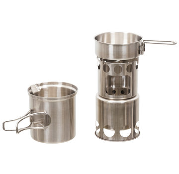 Fox Outdoor Fox Outdoor - Popote "Travel" -  Inox