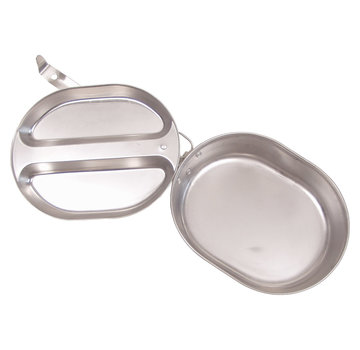 MFH MFH - Amerikaanse Mess Kit  -  Rvs  -  2-delige