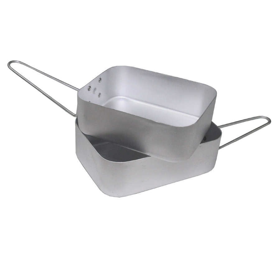 MFH - NL Mess Kit  -  Aluminium  -  2-delige