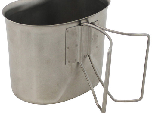 MFH MFH - US Quart -  acier inoxydable poignées pliables