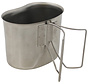 MFH - US Canteen Cup  -  Rvs  -  opvouwbare handgrepen