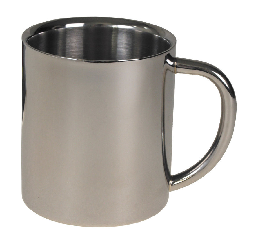 Fox Outdoor - Tasse -  Edelstahl -  doppelwandig -  ca. 250 ml