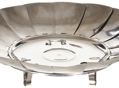 Fox Outdoor Fox Outdoor - Brasero - pliable - Acier Inoxydable - ca. 27 x 8 cm