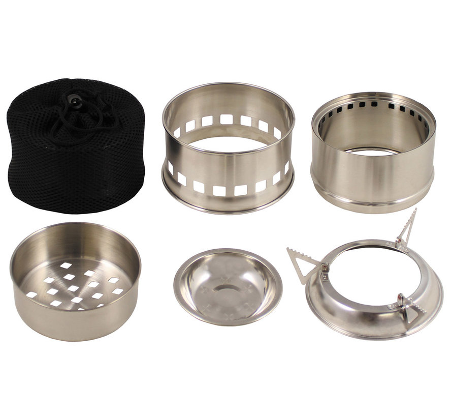 Fox Outdoor - Outdoor-Ofen -  "Forest" -  Edelstahl