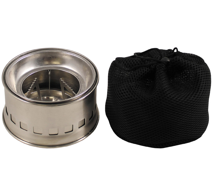 Fox Outdoor - poêle d'extérieur - "Forest" - acier inoxydable