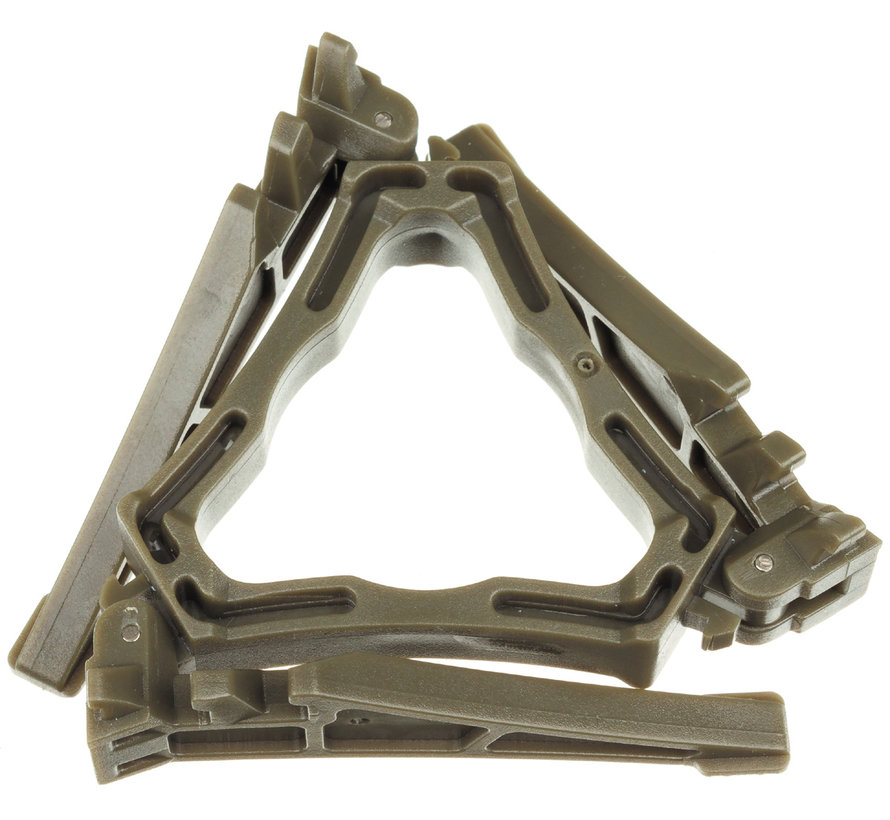 Fox Outdoor - Stützfuß für Gaskartusche - klappbar - universal