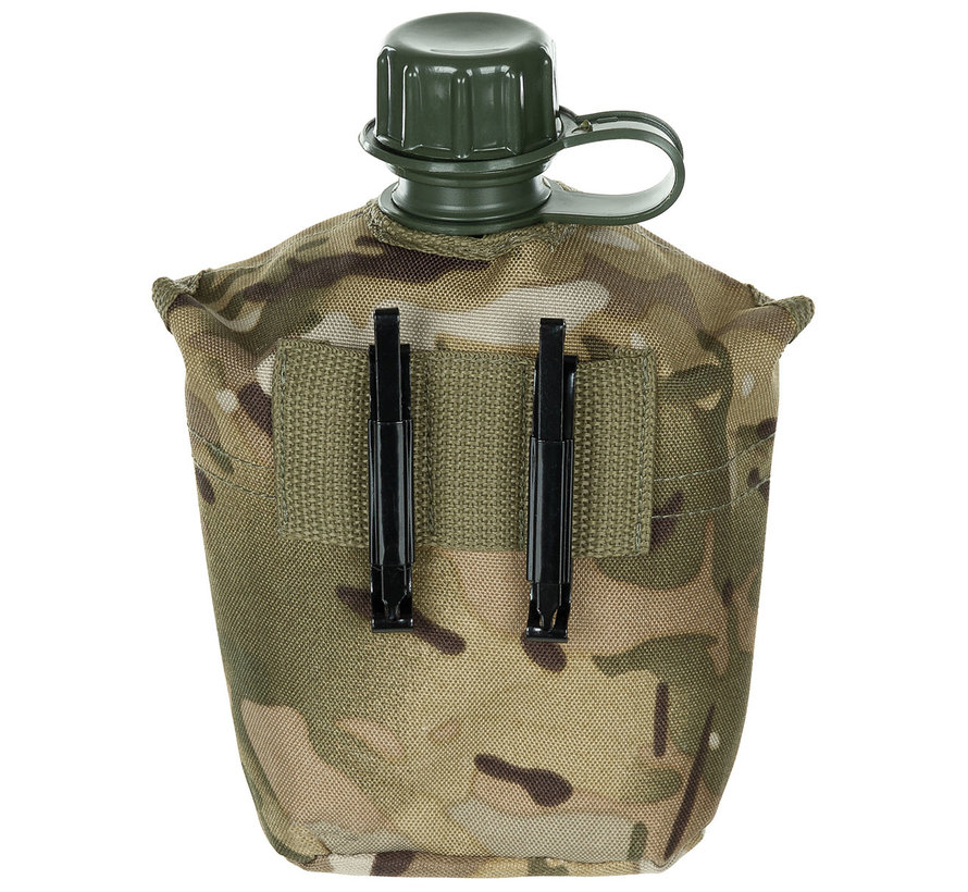 MFH - US Plastikfeldflasche -  1 l -  Hülle -  operation-ca. -  BPA-frei