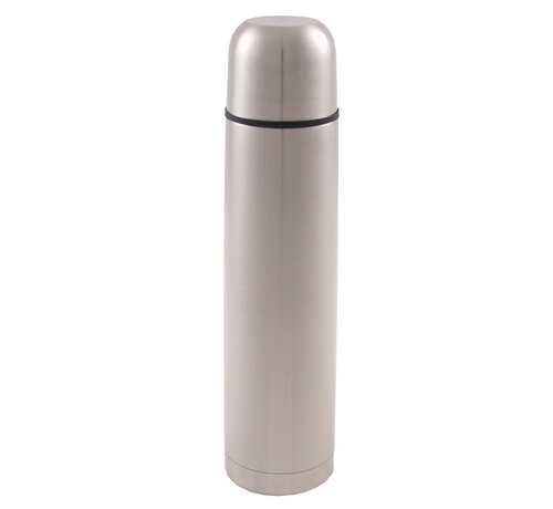 Fox Outdoor Vacuum thermosfles 1 liter schroefsluiting RVS