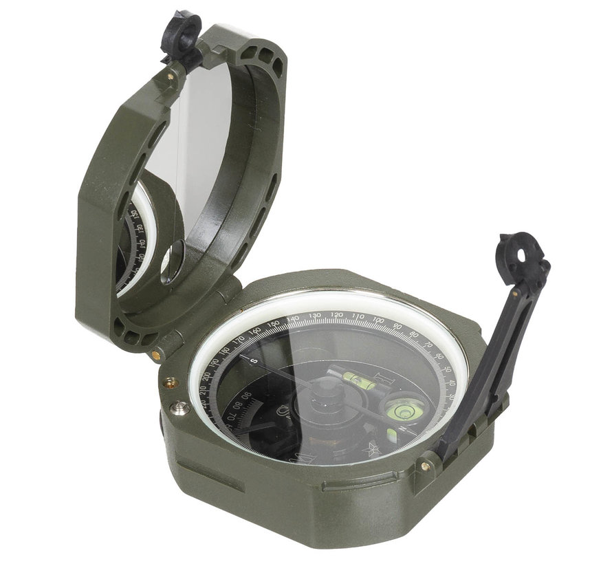 MFH - Kompas VS  -  M2  -  OD groen  -  plastic lichaam