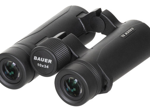 MFH Max Fuchs - BAUER Fernglas - Outdoor SL - 10 x 34 - wasserdicht - schwarz