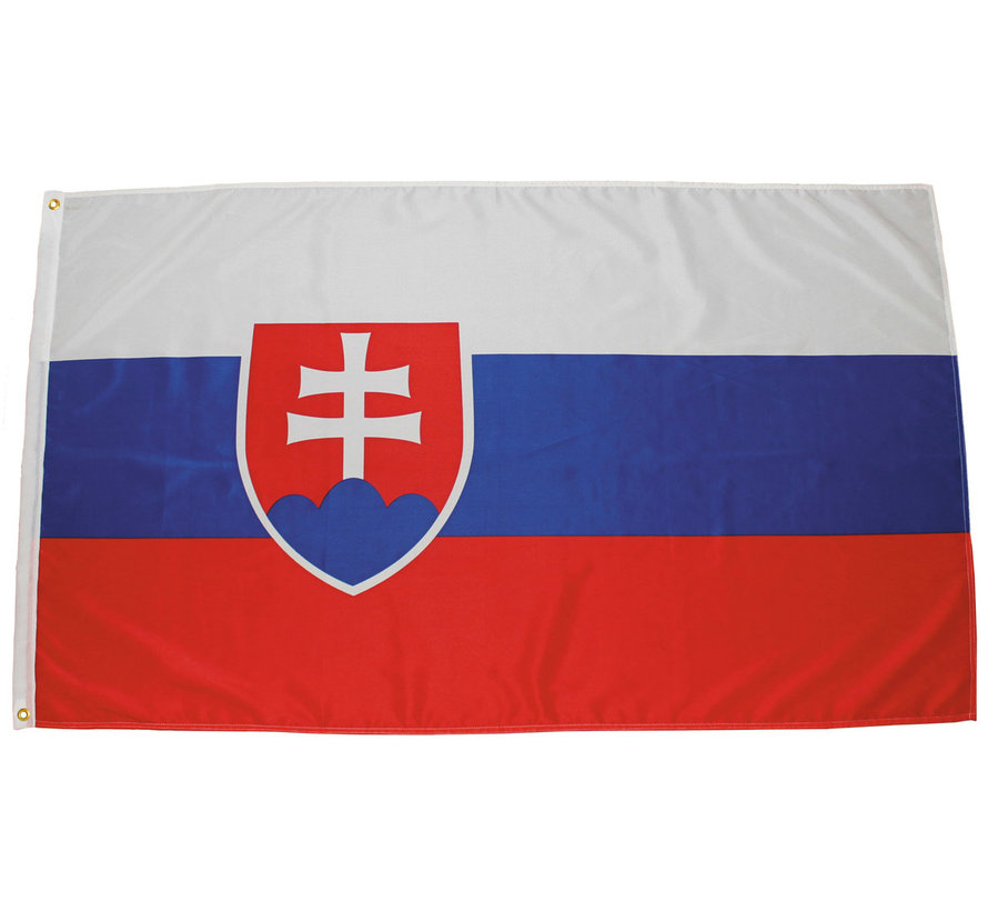 MFH - Drapeau -  Slovaquie -  Polyester -  90x150 cm