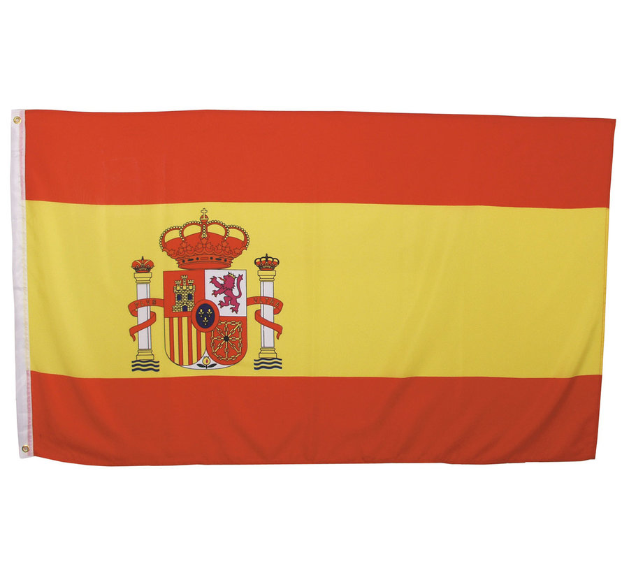 MFH - Fahne -  Spanien -  Polyester -  90 x 150 cm