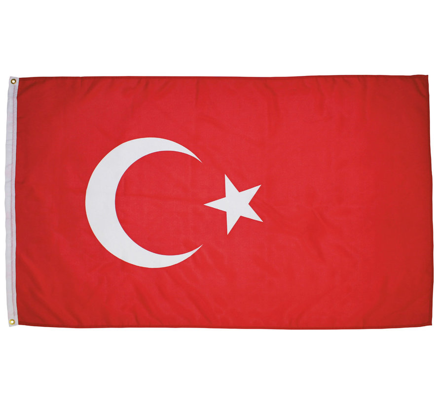 MFH - Drapeau -  Turquie -  Polyester -  90x150 cm