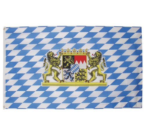 MFH MFH - Fahne -  Bayern mit Löwen -  Polyester -  90 x 150 cm