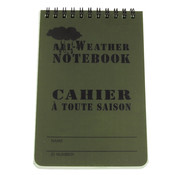 MFH MFH - cahier étanche -  ca. 10 x 15 cm