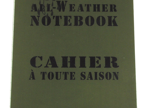 MFH MFH - cahier étanche -  ca. 10 x 15 cm