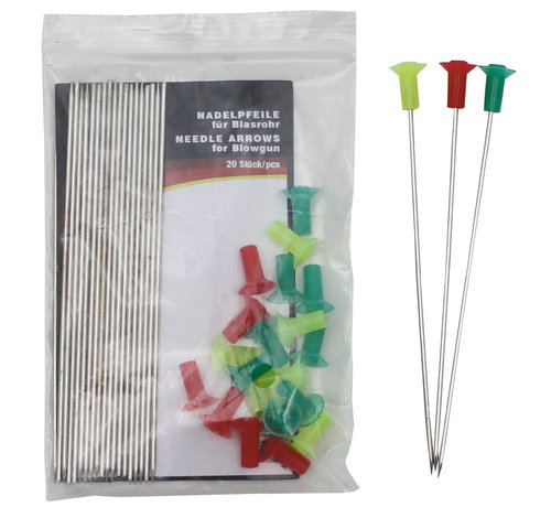 Fox Outdoor  Fox Outdoor - Darten  -  voor Blowgun  -  20 stuks per beeldscherm