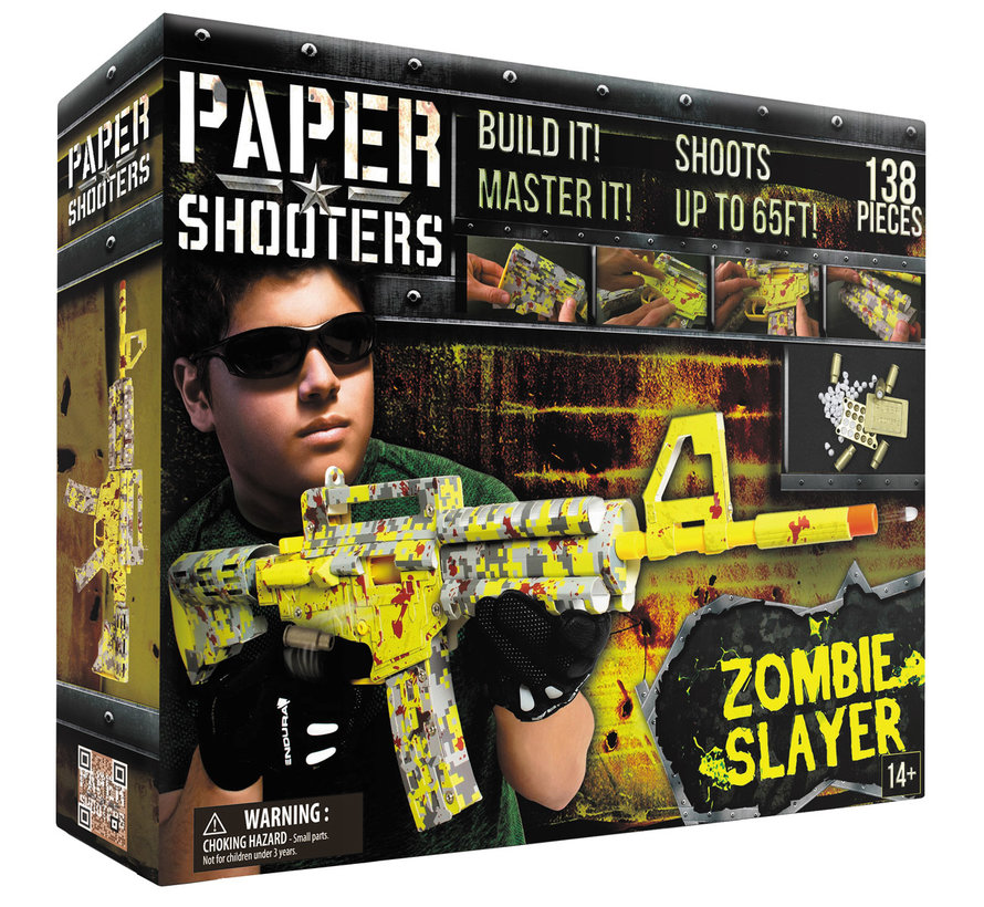 Max Fuchs - PAPER SHOOTERS -  Bausatz -  "Zombie Slayer"