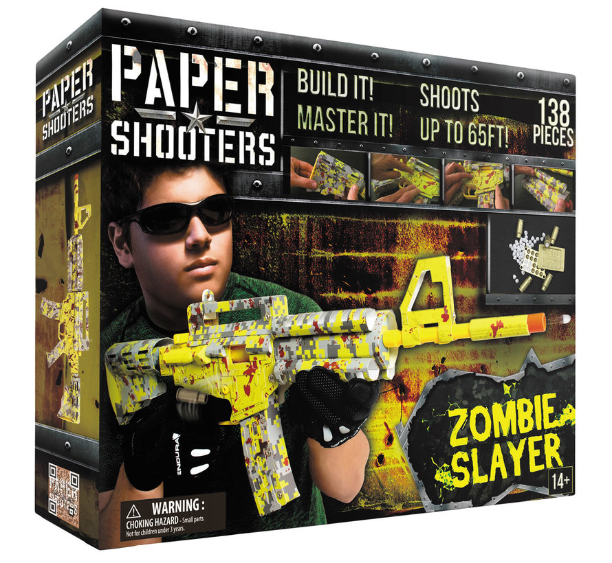 Max Fuchs - PAPER SHOOTERS -  trousse -  "Zombie Slayer"