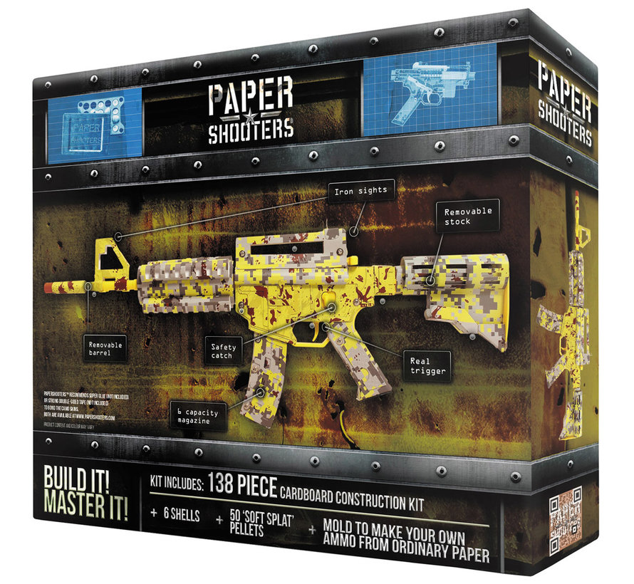 Max Fuchs - PAPER SHOOTERS -  trousse -  "Zombie Slayer"