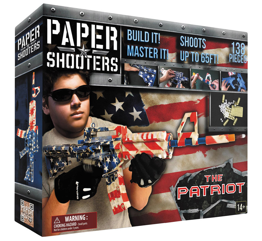 Max Fuchs - PAPER SHOOTERS -  Bausatz -  "Patriot"