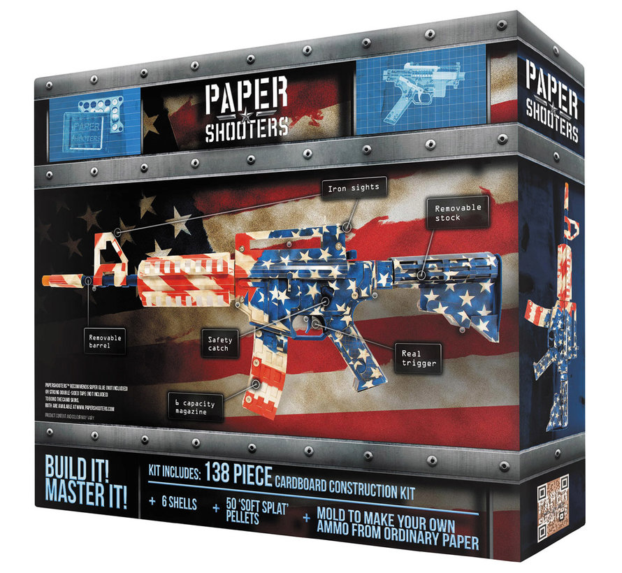 Max Fuchs - PAPER SHOOTERS -  Bausatz -  "Patriot"