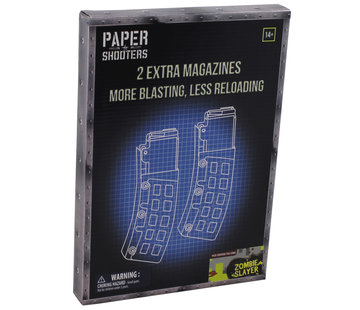 MFH Max Fuchs - PAPER SHOOTERS -  Bausatz -  Magazin "Zombie" -  2er Pack