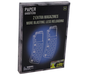 MFH Max Fuchs - PAPER SHOOTERS -  trousse -  Magazine-Zombie-Say -  2p/paquet