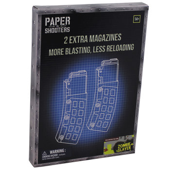 MFH Max Fuchs - PAPER SHOOTERS -  Bausatz -  Magazin "Zombie" -  2er Pack