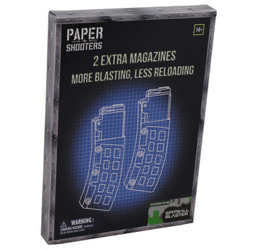 MFH Max Fuchs - PAPER SHOOTERS -  Bausatz -  Magazin "Green Spit" -  2er Pack