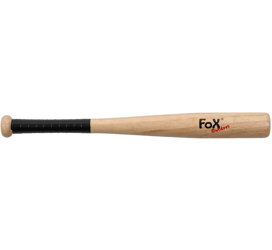 Max Fuchs - Honkbalknuppel  -  Hout  -  18"  -  Natuurlijk  -  "American Baseball"
