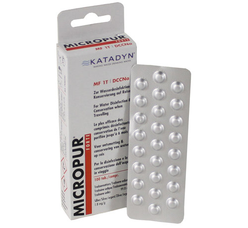 Katadyn Katadyn - Katadyn -  "Micropur Forte -  MF 1T" -  100 Tabletten