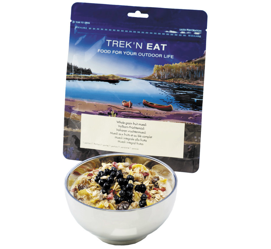 TrekNEat - Trek 'n Eat -  Muesli de grains entiers avec fruits