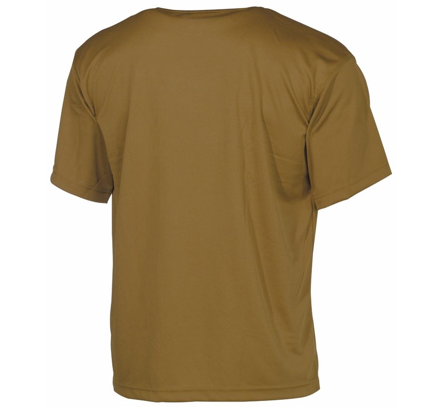 MFH - T-Shirt -  "Tactical" -  manches courtes -  coyote tan
