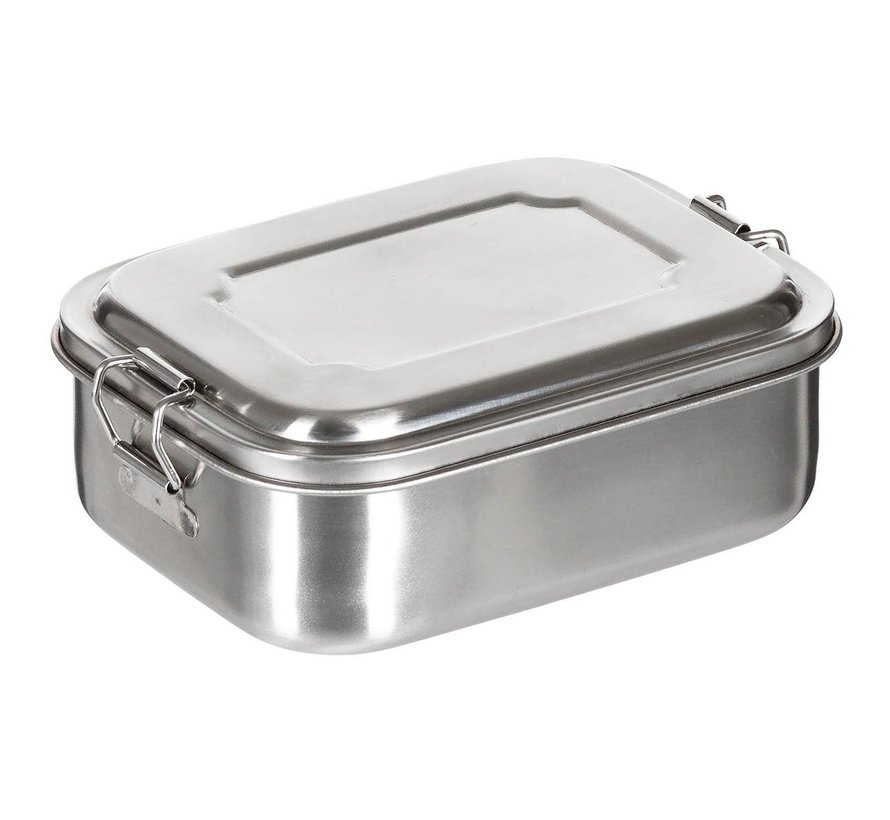 Fox Outdoor - Lunchbox -  Edelstahl -   -  ca. 16 x 13 x 6 - 2 cm