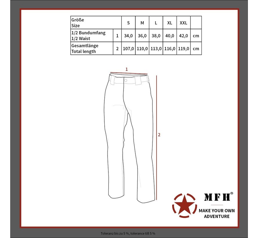 MFH High Defence - US Unterhose -  Level I -  GEN III -  coyote tan