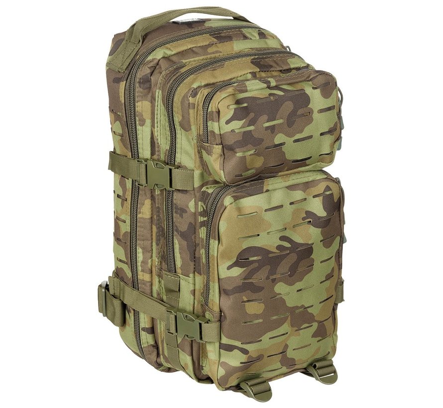 MFH High Defence - US Rucksack -  Assault I -  "Laser" -  M 95 CZ tarn