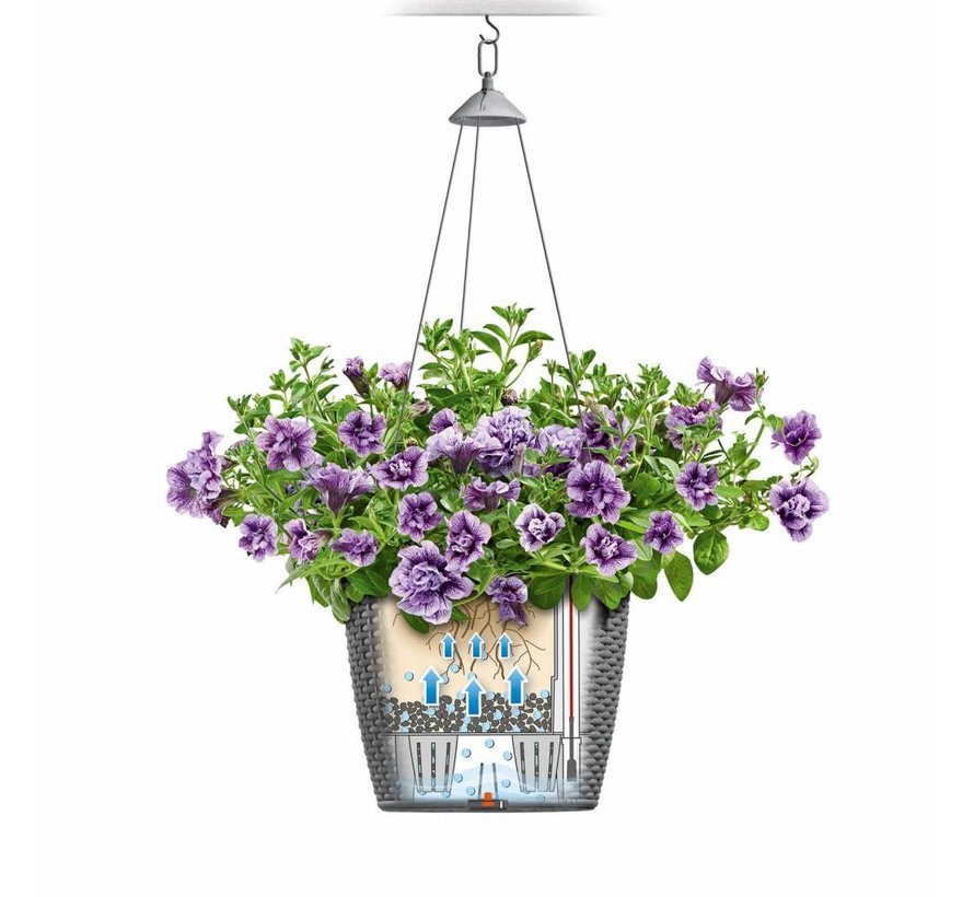 Lechuza - planteur NIDO COTTAGE lilas set ALL-IN-ONE set