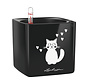 Lechuza - CUBE GLOSSY CAT 14 noir ALL-IN-ONE LEC13508 4008789135087