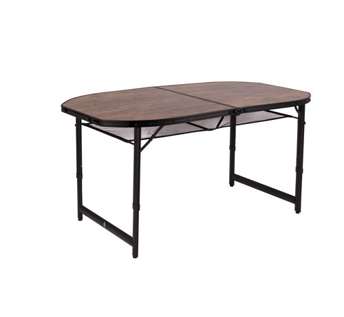 Bo-Camp Bo-Camp - Industrial - Tafel - Woodbine - Ovaal - Koffermodel - 150x80 cm