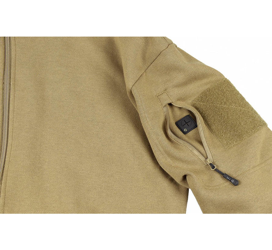 MFH - Sweatjacke -  "Tactical" -  coyote tan