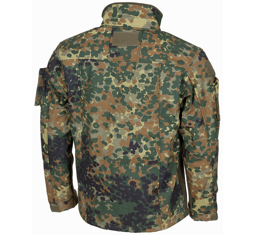 MFH High Defence - Veste en polaire  -  "Combat"  -  flecktarn